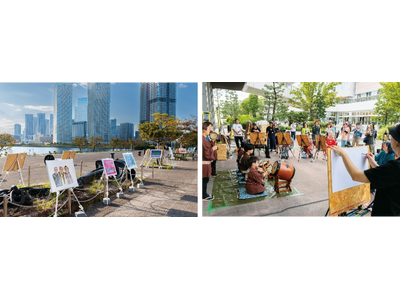 「観るアート」から「体感するアート」へ。描いて、探して、買って、街とつながる9日間。「アートパラ深川おし...