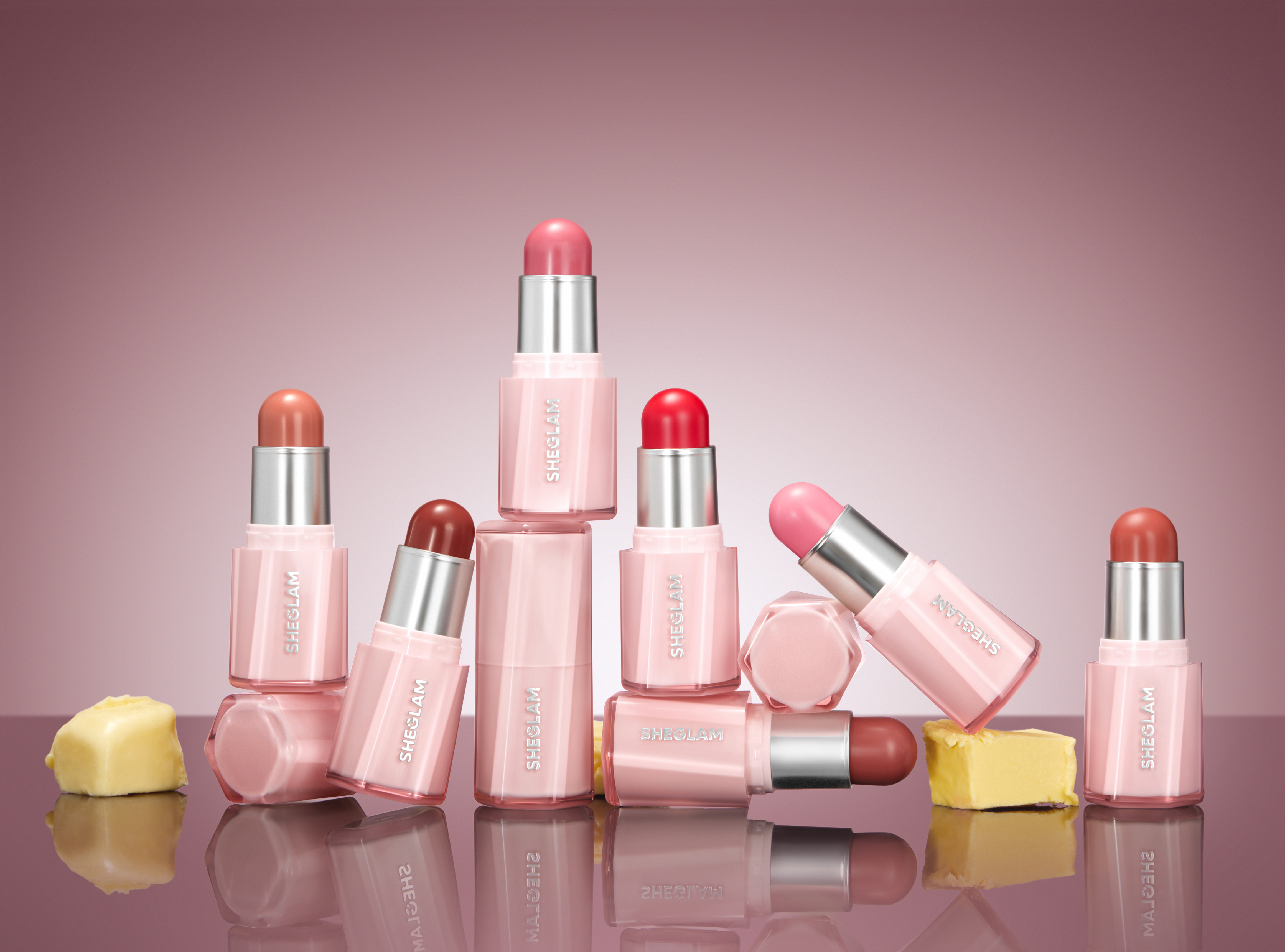 SHEGLAMから、バターのようになめらかなテクスチャーが特徴の繰り出し式スティックチーク「Buttery Bliss Blush Stick」が発売中！