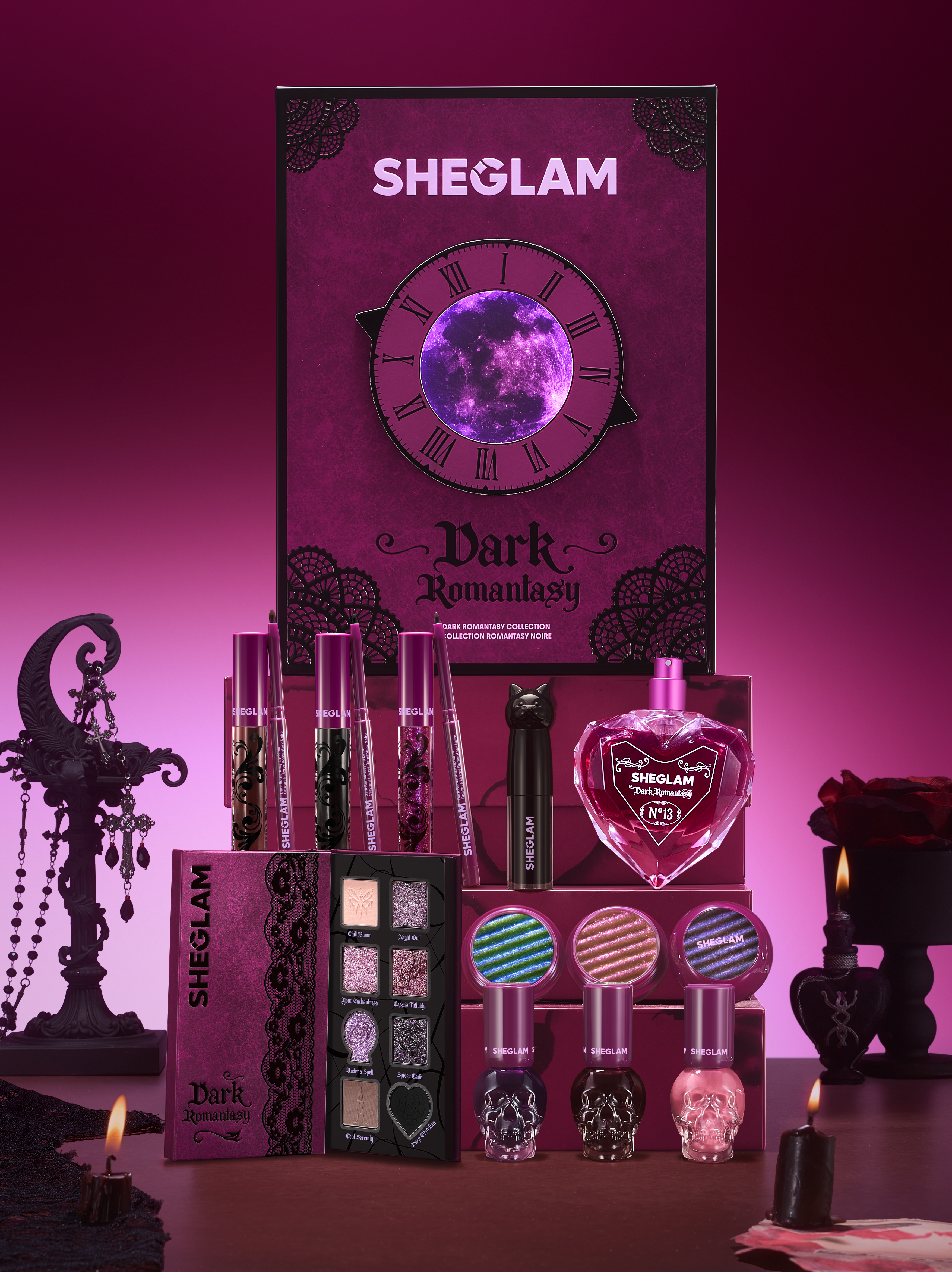 SHEGLAMから、幻想的でミステリアスなハロウィンコレクションが登場！「Dark Romantasy Collection」が2026年8月下旬より発売！