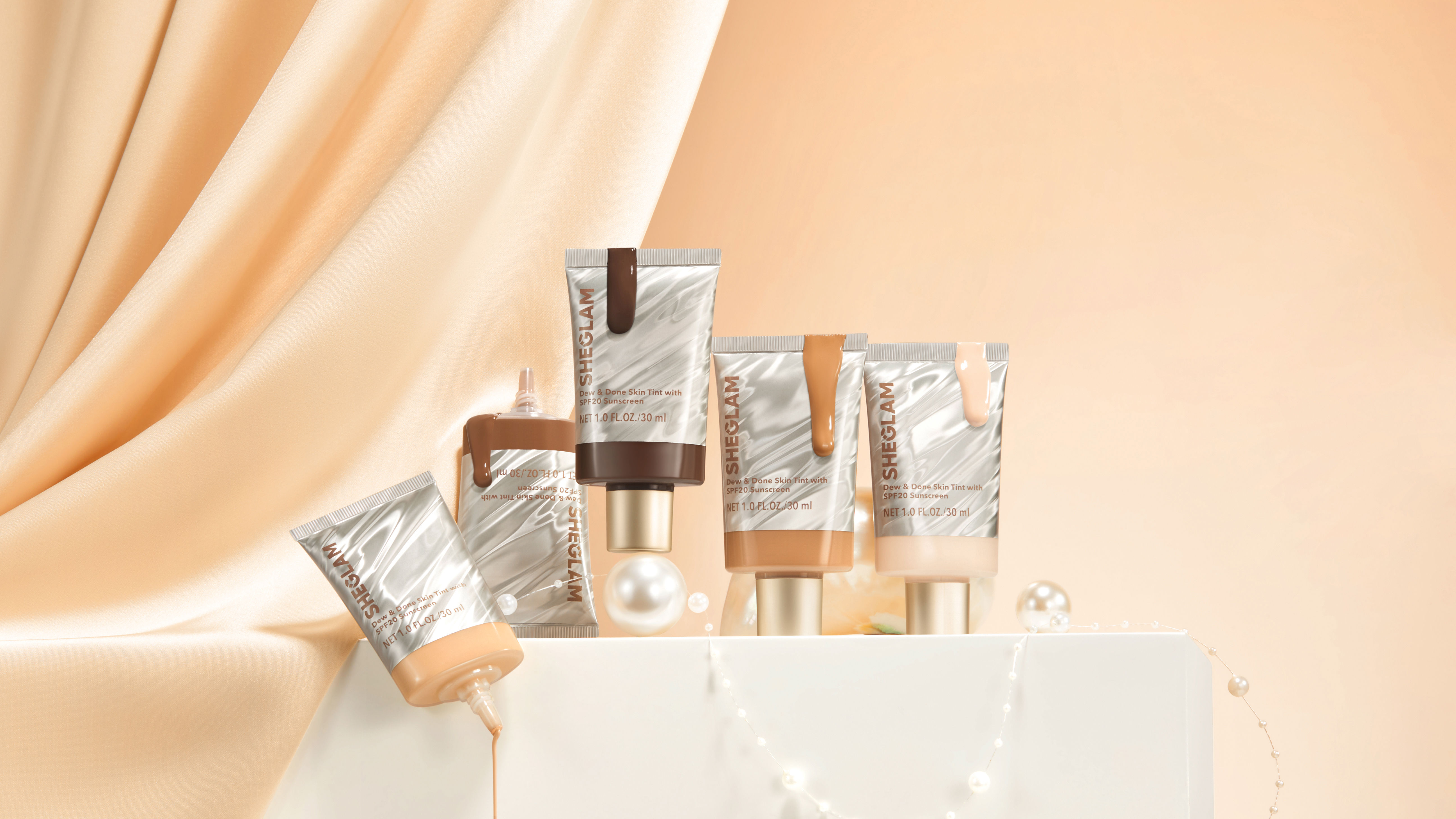 UVケアも潤いもこれ1本！SHEGLAMから、夏の新作スキンティント「Dew & Done Skin Tint with SPF20 Sunscreen」が5月中旬より新発売！