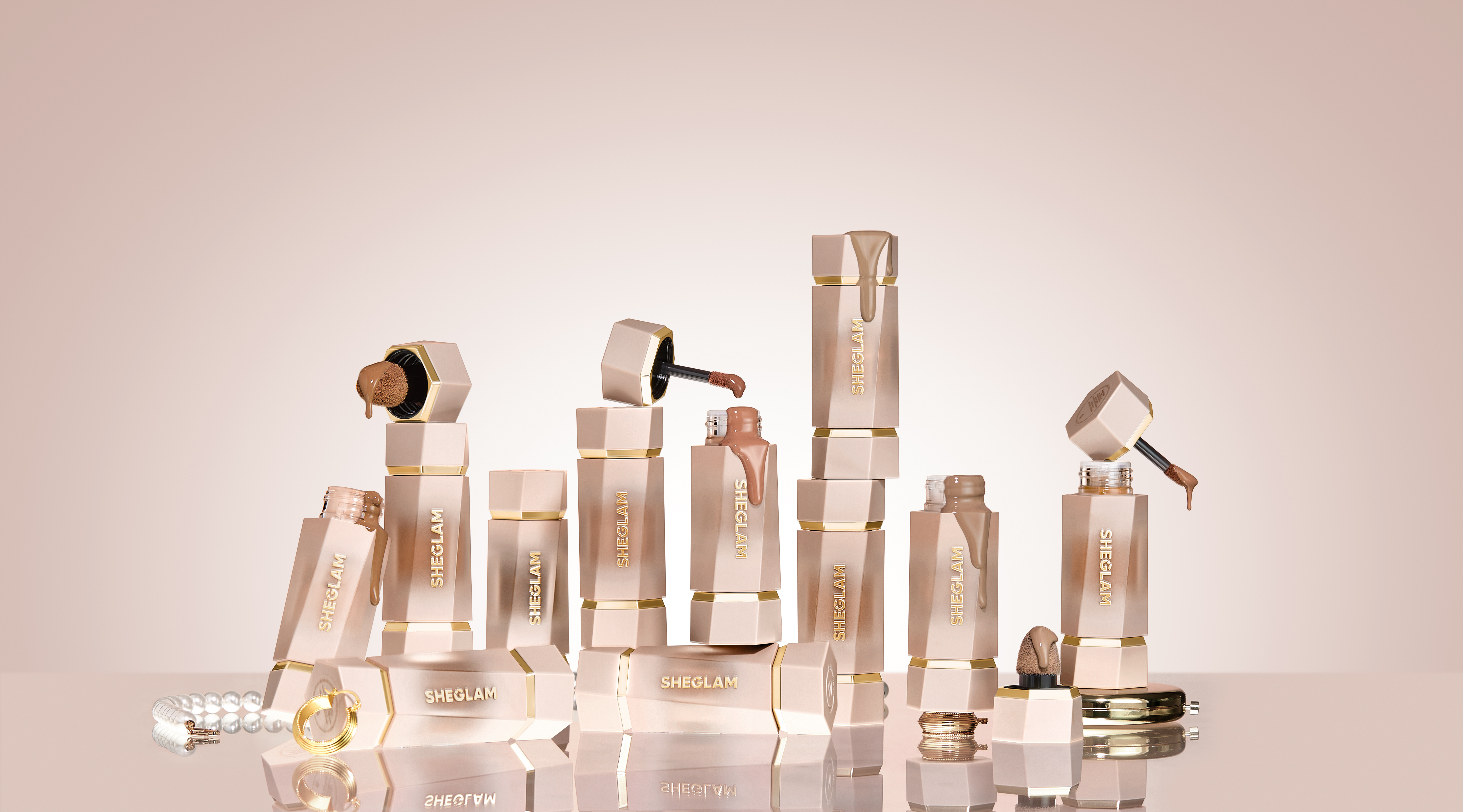 SHEGLAMの人気コントゥアが2in1に進化！『Precision Sculpt Liquid Contour Duo』で、簡単＆自在に立体感メイクを実現