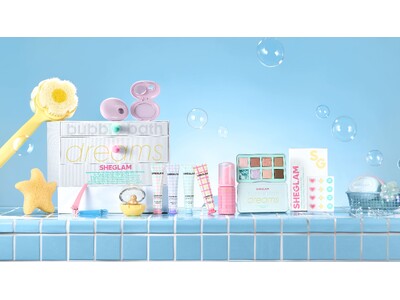 SHEGLAMから『Bubble Bath Dreams Collection』が新登場！泡×ときめきが詰まった全6アイテムを7月上旬より発売中！