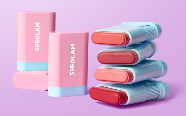 SHEGLAMからマルチに使えるチークスティック全4色が新登場！「Glass Glow Blush Stick」が7月上旬より発売中！