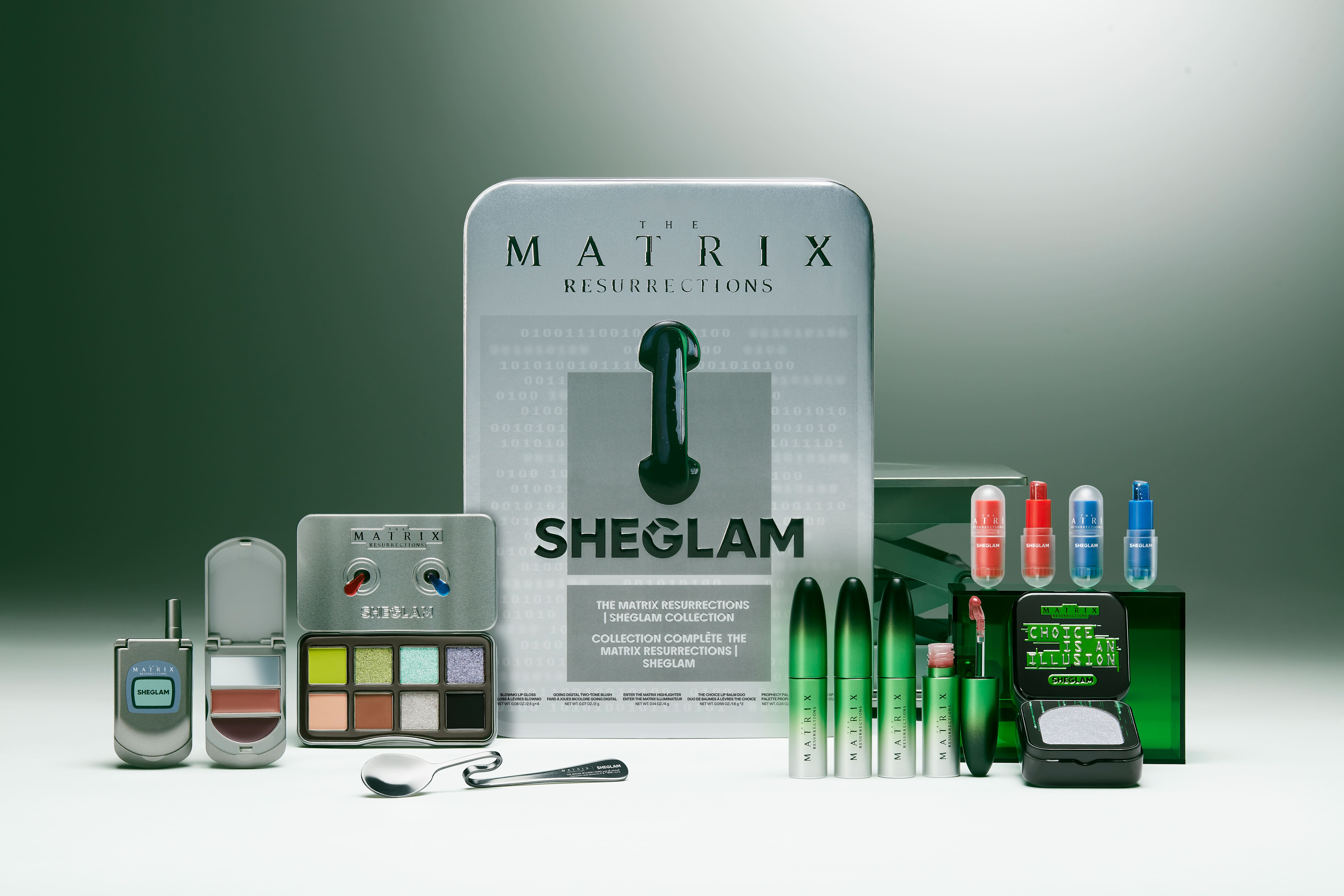 SHEGLAMから、映画『マトリックス レザレクションズ』とのコラボコレクション「The Matrix Resurrections｜SHEGLAM Collection」が7月30日より新発売！