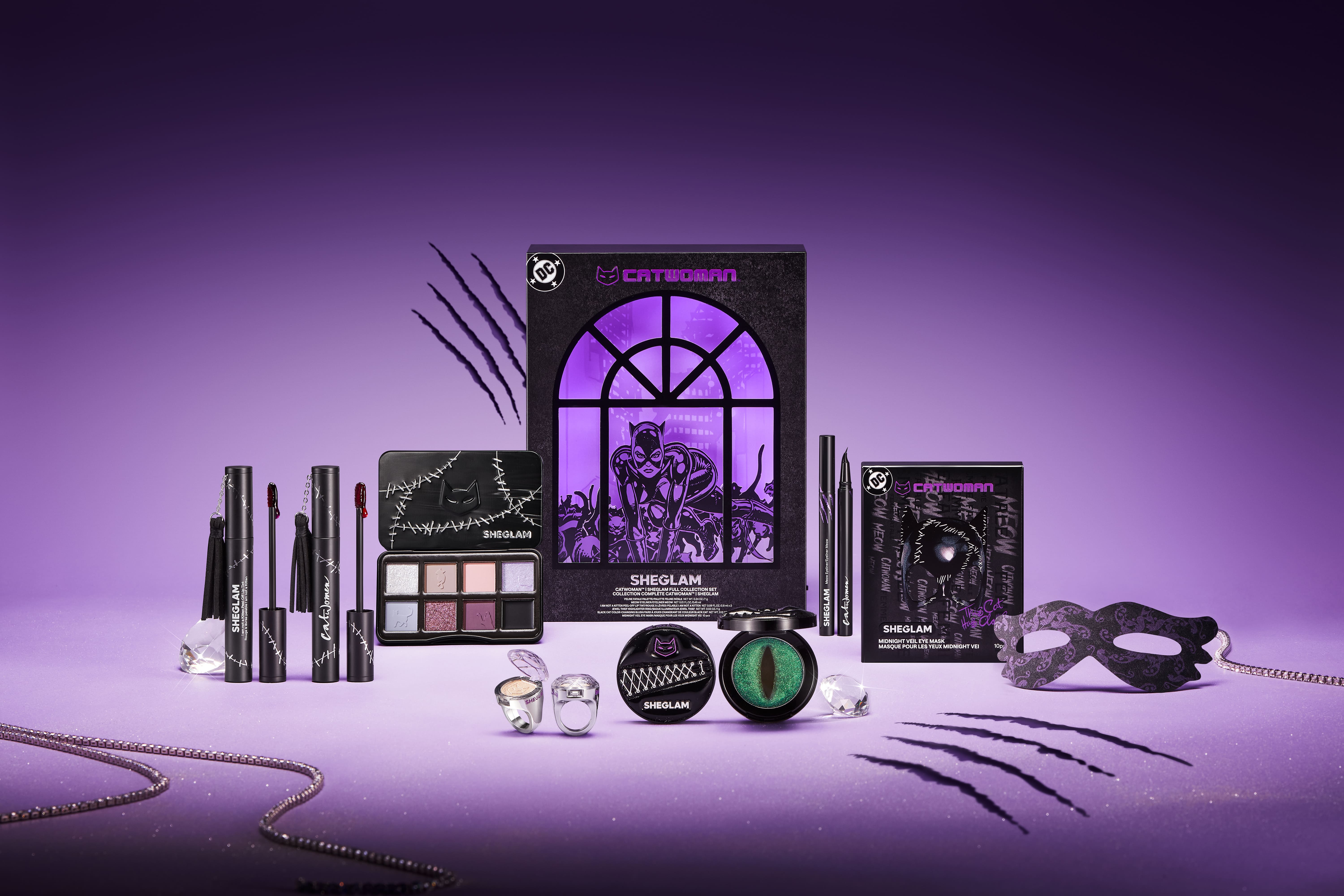 SHEGLAM 2025年 ハロウィンコレクション『CATWOMAN(TM) | SHEGLAM Collection』が9月下旬より発売中！