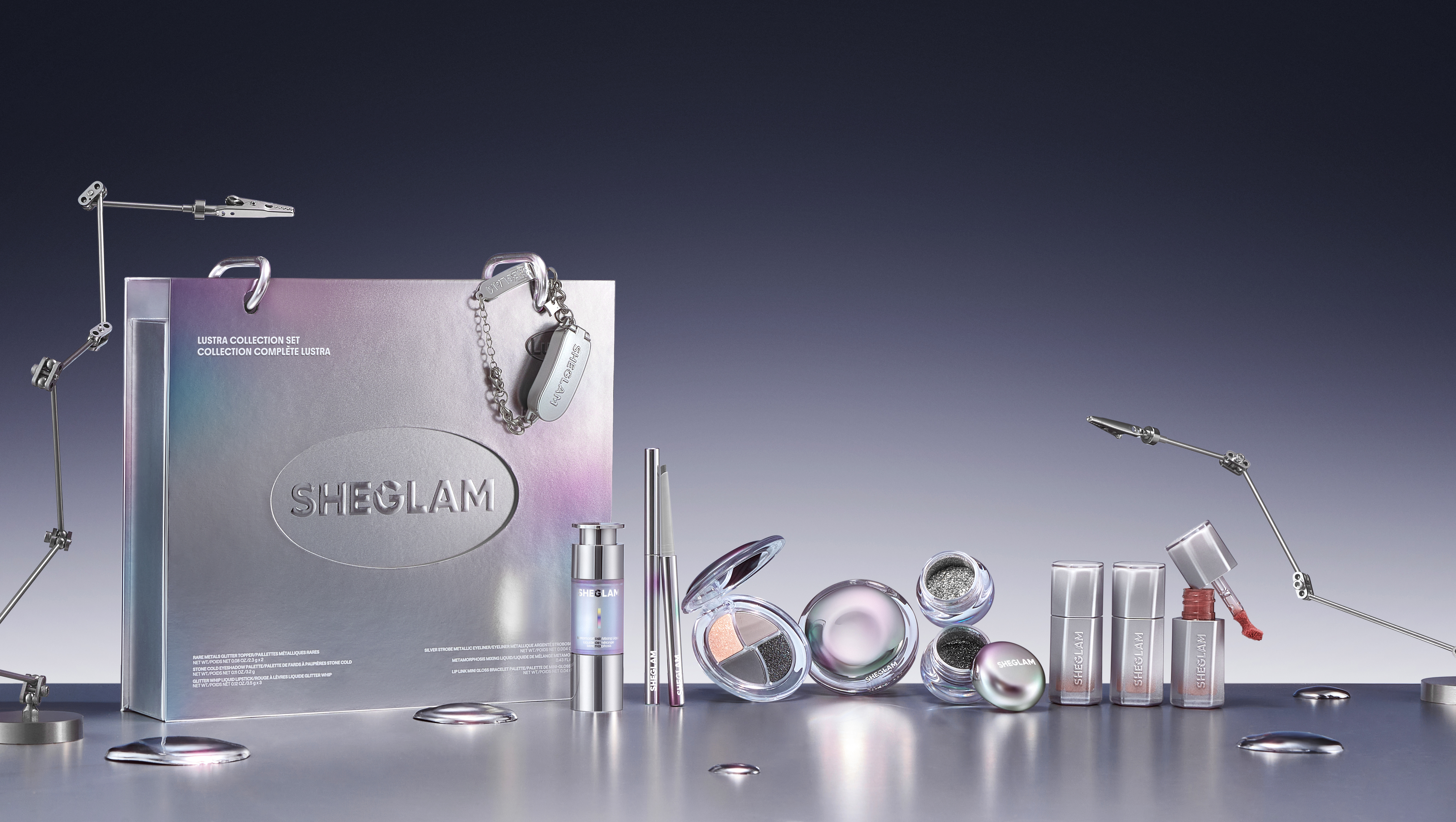 SHEGLAMのメタリックでギャラクシーなアイテムが揃った新コレクション「Lustra Collection」が発売中！