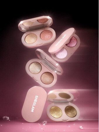 SHEGLAMから、ぷにっと質感と上品なツヤで目元を彩る「Prismalight Baked Gelee Eyeshadow Duo」が4月15日より販売開始！