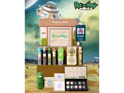 SHEGLAMより、『Rick and Morty 2.0 x SHEGLAM』コレクションが5月上旬より発売開始！