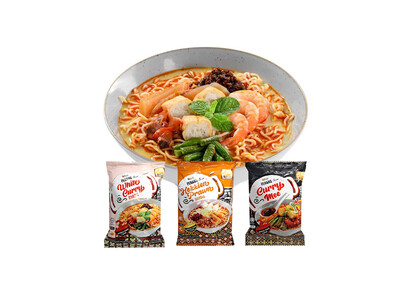 マレーシア本場の濃厚海老＆カレー麺！食の都・ペナンの味「マイクアリ・ペナン・ヌードル」3種を直輸入、日本仕様で全国発売