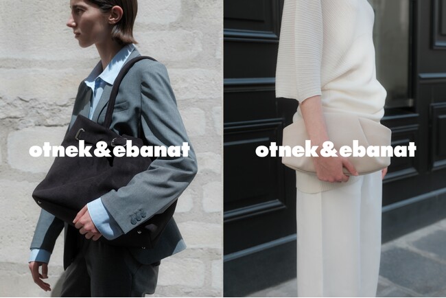 【otnek&ebanat（オトネック・エバナット）】が1年半ぶりに新作バッグを発表。パリを舞台に、Atelier 5 Elementsが手がけたビジュアルを公開。