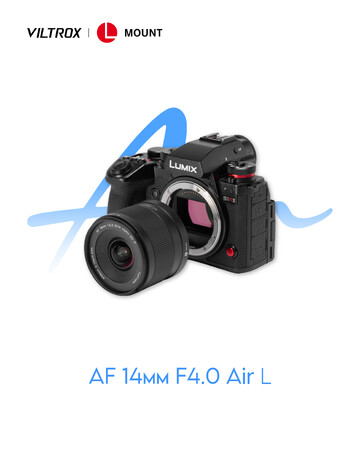 Viltrox AIR�V���[�Y�V���i Viltrox AF 14mm F4.0 AIR L �V�����̂��m�点