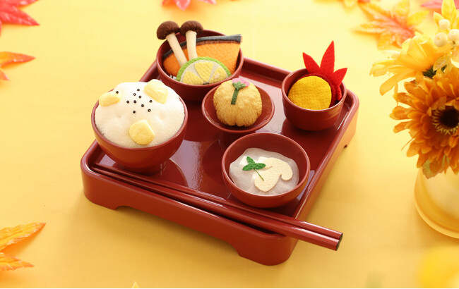 【お彼岸の新定番】ちりめん細工のお供え「お彼岸御膳＜秋＞」を好評発売中
