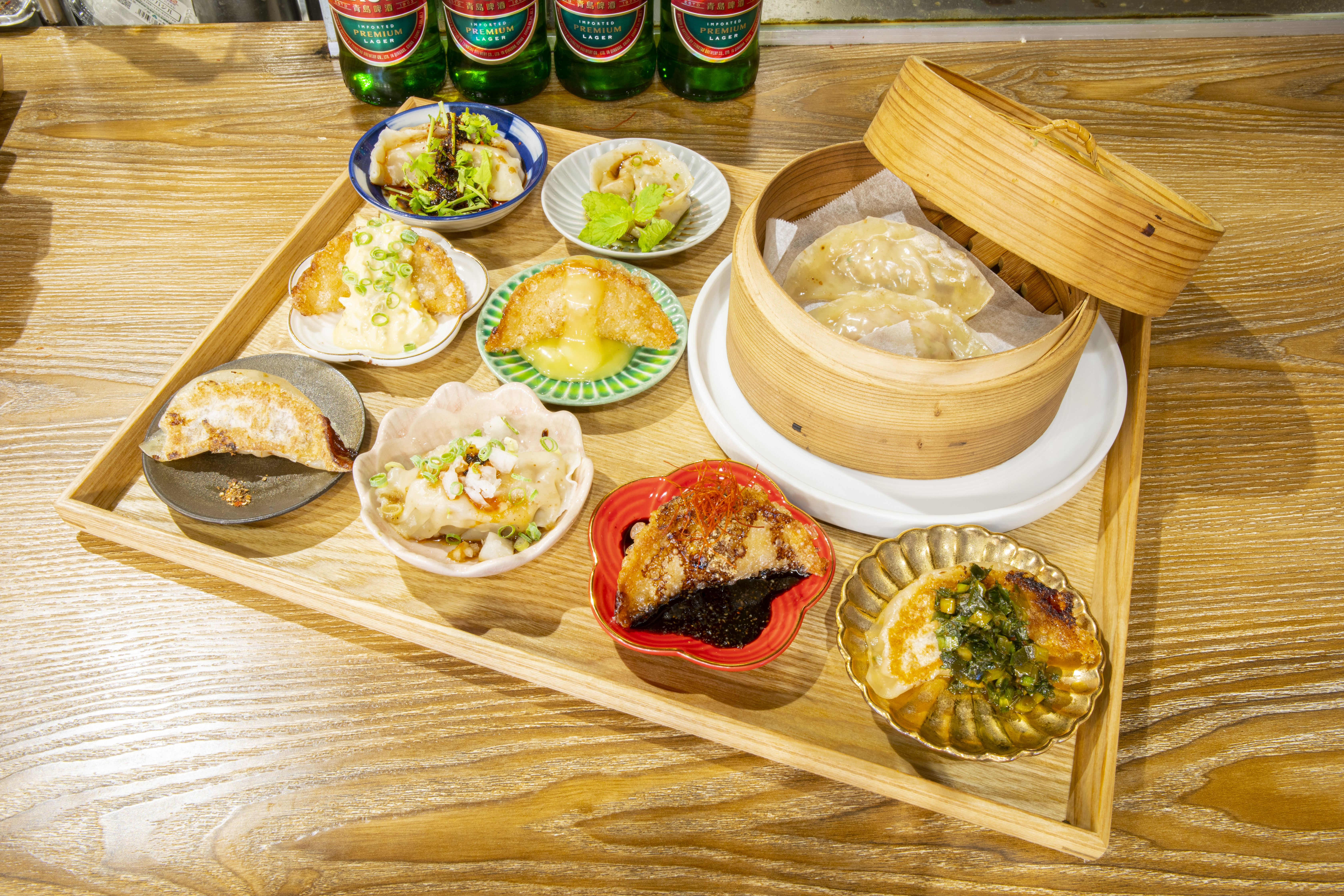 「餃子は皮で勝負する時代へ」-「少しずつ、たくさん」を叶える贅沢な餃子体験 - “点心の気持ち 甲子園”が提案する『10種の味わい 餃子豆皿御膳』誕生！そして平日夜限定で“手作り点心食べ放題”も開始！