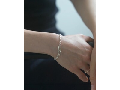 【前年比300%のヒット】Aletta Jewelryのマリーナリンクチェーンブレスレット。シルバーチェ...