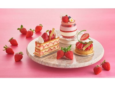 シェラトン・グランデ・トーキョーベイ・ホテル　1月限定！“ストロベリー スイーツ＆ベーカリー”