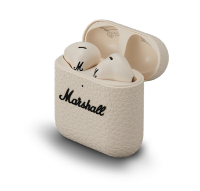MARSHALL、ワイヤレスイヤホンシリーズMINOR IVから、新しいクラシックカラー「CREAM」を発表