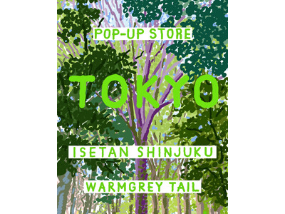 �yWARMGREY TAIL�z�؍����u�E�H�[���O���C�e�[���v���u�����h�j��ő�K�͂̒P��POP-UP���ɐ��O�V�h�X�ŊJ��