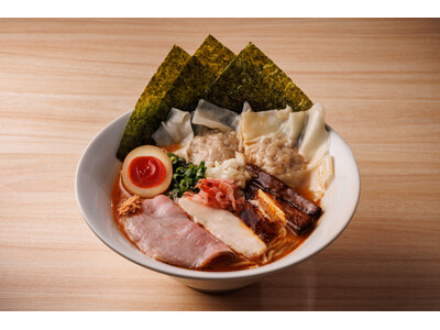 300匹の甘エビから旨味を凝縮。名古屋発「一番軒」の新業態「海老豚骨ラーメン一番軒」がメイチカに9月4日オープン