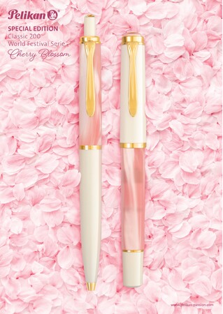 プレスリリース「【2026年3月発売】ドイツ・ペリカンから春を告げる贈り物。世界の祝祭を巡る新シリーズ「World Festival Series」誕生。第一作目は〈Cherry Brossom〉」のイメージ画像