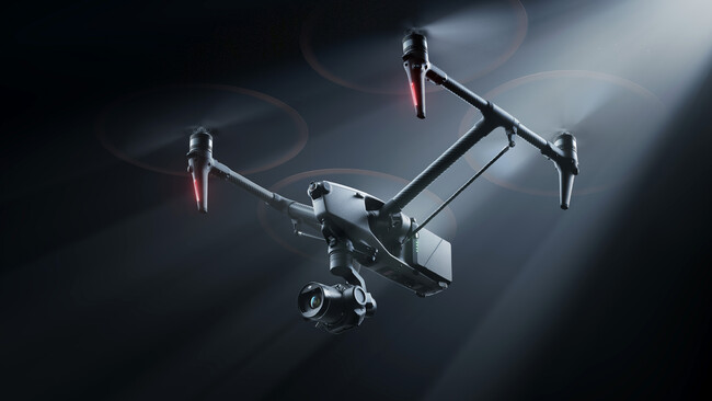 DJIAV^DJI Inspire 3𔭕\@f搧҂ɖmȂBě