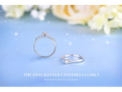 「アイドルマスター シンデレラガールズ」のコラボレーションジュエリーが再登場！光り輝くアイドル達を表現した、高級感溢れる特別なジュエリー☆