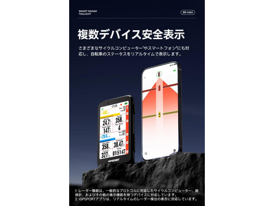 「見える」から「察知する」へ。iGPSPORT SR mini レーダー尾灯で、安全な未来の通勤を。