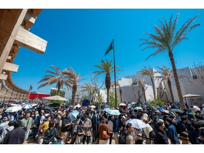 サウジアラビア王国館、2025年大阪万博開幕から35日で50万人の来場者を迎える