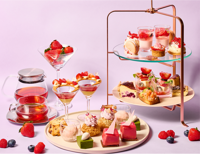【京都五条・THE TASTE】苺やベリーが主役の『VERY BERRY AFTERNOON TEA』がスタート！