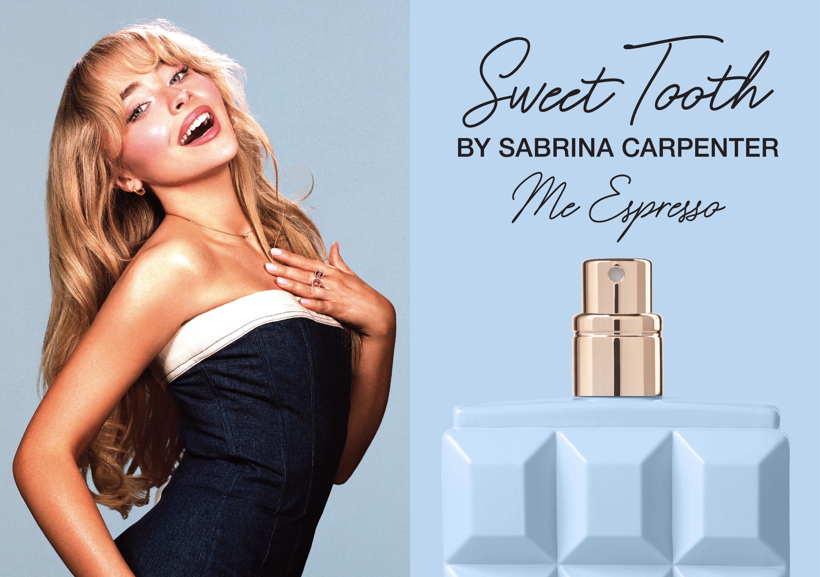 「サブリナ・カーペンター」の新作香水はエスプレッソが効いた大人の香り。グラミー賞受賞楽曲「Espresso」にインスパイアされた香水が日本上陸