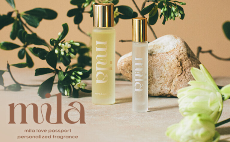 FITSとSparty、ラブパスポートから新しく”パーソナライズフレグランス”「love passport mila」を発売。