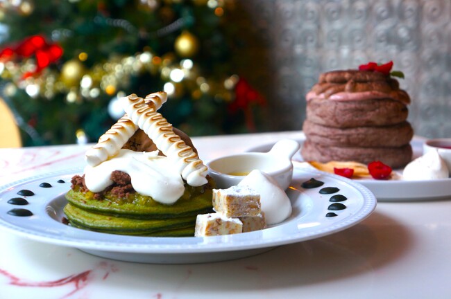 【MICASADECO】冬の始まりを彩るパンケーキ！濃厚マスカルチョコムース×ベリーと高級抹茶×ゆずジャムの贅沢なハーモニー