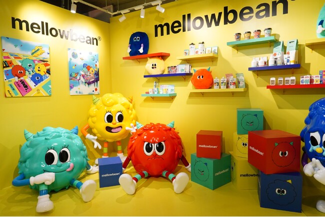 プレスリリース「韓国で人気のキャラクターmellowbean（メロービーン）がついに日本上陸！mellowbeanの世界観が体感できるリリースイベント「mellowbean Christmas Party」を開催中」のイメージ画像