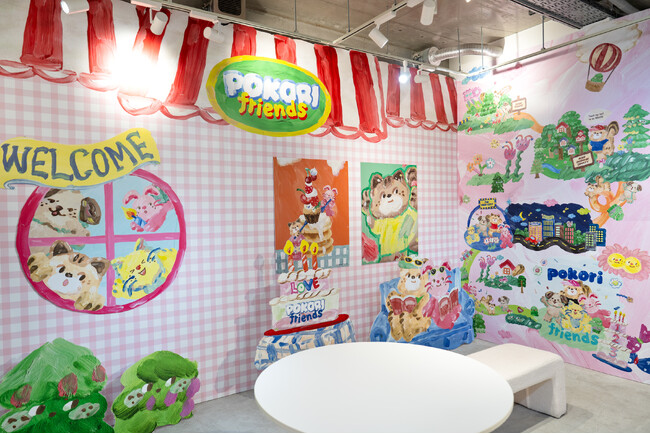 Yislow（イ・スロー）氏が描く、ポコリフレンズのイベント「POKORI FRIENDS JAPAN LAUNCH & RELEASE EVENT」を開催！ 著者によるドローイングイベントも実施
