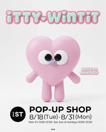 株式会社LINDA.発オリジナルキャラクター「ITTY-WINTIT」7月の渋谷サクラステージPOP-UP SHOPが大盛況！待望の第2弾が決定！
