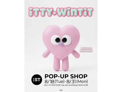 株式会社LINDA.発オリジナルキャラクター「ITTY-WINTIT」7月の渋谷サクラステージPOP-UP SHOPが大盛況！待望の第2弾が決定！