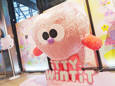 “どんな気持ちでも、毎日毎秒の自分の気持ちを抱きしめる”がコンセプトのキャラクター「ITTY-WINTIT」初となるPOP-UP SHOPが渋谷サクラステージで開催されました！