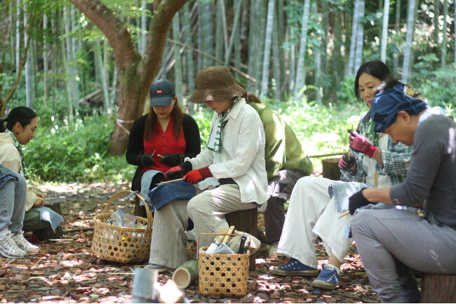 「観光から関係」へ。鎌倉山で竹ある暮らしに触れるローカルな旅、盛況裏に終了