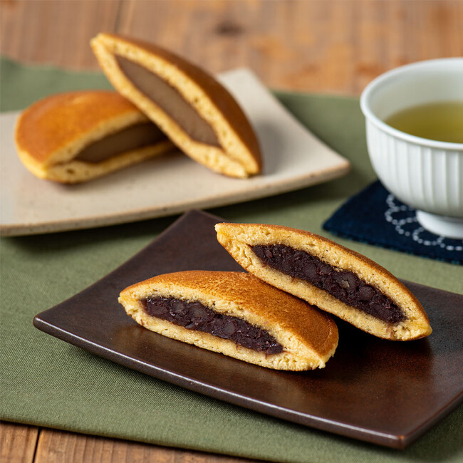 【新発売】塩つぶしあん＆みたらしの「久世福どら焼き」【久世福商店×榮太樓總本鋪】コラボレーション
