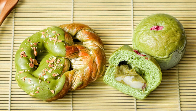 大阪ローカルパン屋に宇治抹茶使用の和を味わう新作パンが4月9日（水）から季節限定登場