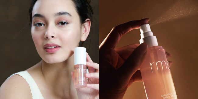 メイクアップアーティストが作った長期的な美しさをサポートするクリーンビューティーブランドrms beauty から「ラディアンスロックセッティングミスト」が新登場!