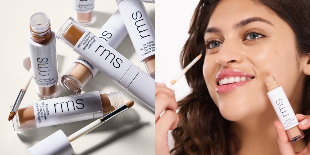 メイクアップアーティストが作った長期的な美しさをサポートするクリーンビューティーブランドrms beauty から「リバイタライズ ハイドラコンシーラー」が新登場！