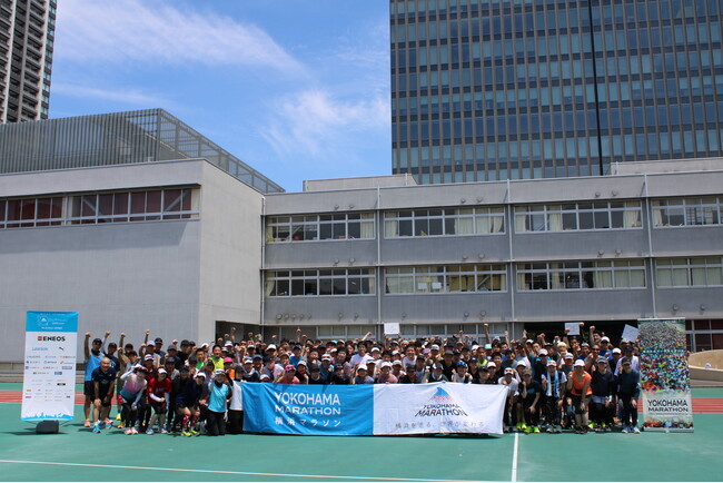 横浜マラソン 第3回「ランニングクリニック」でスピード強化レッスン　～「ずっと声が出ている場所って素敵だな」人気YouTuber・そわんわん（sowa）さんが参加～