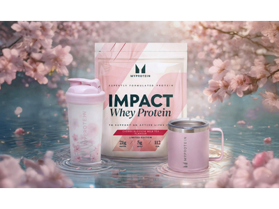 マイプロテイン、Impact ホエイ プロテインの限定フレーバーなど春の新商品を販売開始