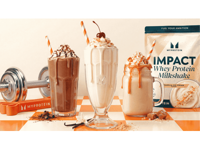 マイプロテイン、デザートのように飲めるクリーミーなプロテイン、「Impact ホエイ ミルクシェイク」を8月3日（月）新発売