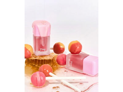 【Tiny Wonder(タイニーワンダー)】透明感あふれる“うるツヤ蜜ティント”「ハニーグレーズリップ...