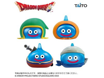 『ドラゴンクエストVII Reimagined』発売記念！ 主人公たちの装いをまとったスライムのビッグクリアフィギュアがナムコに登場　2026年2月27日(金)より展開開始！