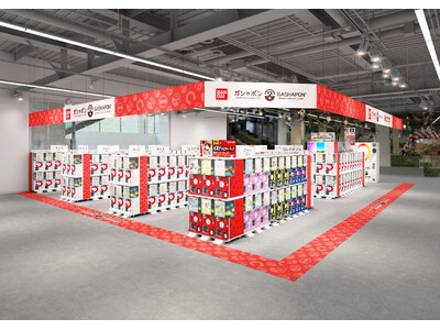 バンダイ公式の「ガシャポン」大型専門店が「ナムコ・あそびパーク」内に登場 『ガシャポンバンダイオフィシャルショップ』軽井沢・プリンスショッピングプラザ店　2026年7月24日(金)オープン！