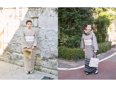有松鳴海絞り×片貝木綿、夢のコラボレーションが実現。第一弾をKIMONO by NADESHIKOにて展開