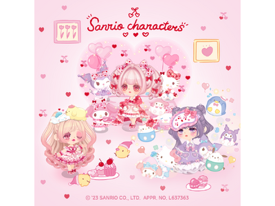 「LINE プレイ」にサンリオキャラクターズが大集合！スクエアイベント「サンリオキャラクターズキラキラドール工房」開催！