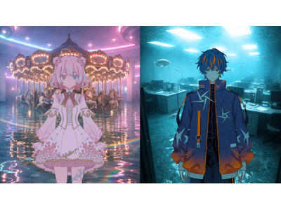 【プレスリリース】次世代バーチャルタレント「玉波うるま」「涼波ヒトデ」が、SusHi Tech Tokyo 2026のブース展示に参加決定！